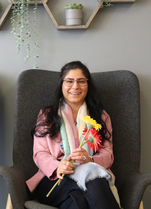 Loveleen Kapoor, Community Wing Coordinator at Genesis Centre